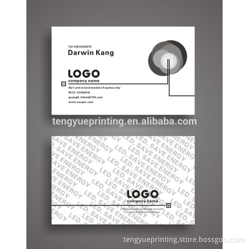 paper business card kraft paper business card led business card